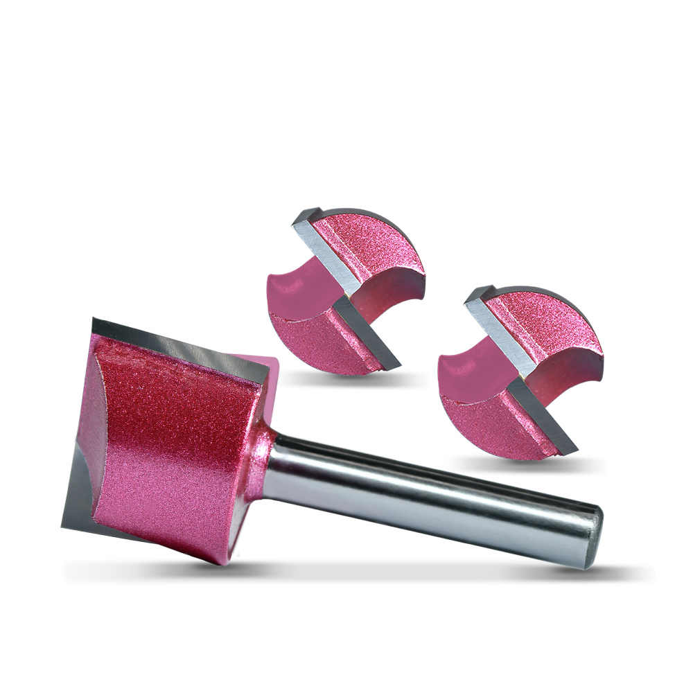 Bottom Cleaning Router Bits shank 6mm Bottom Cleaning Flattening Router Bit
