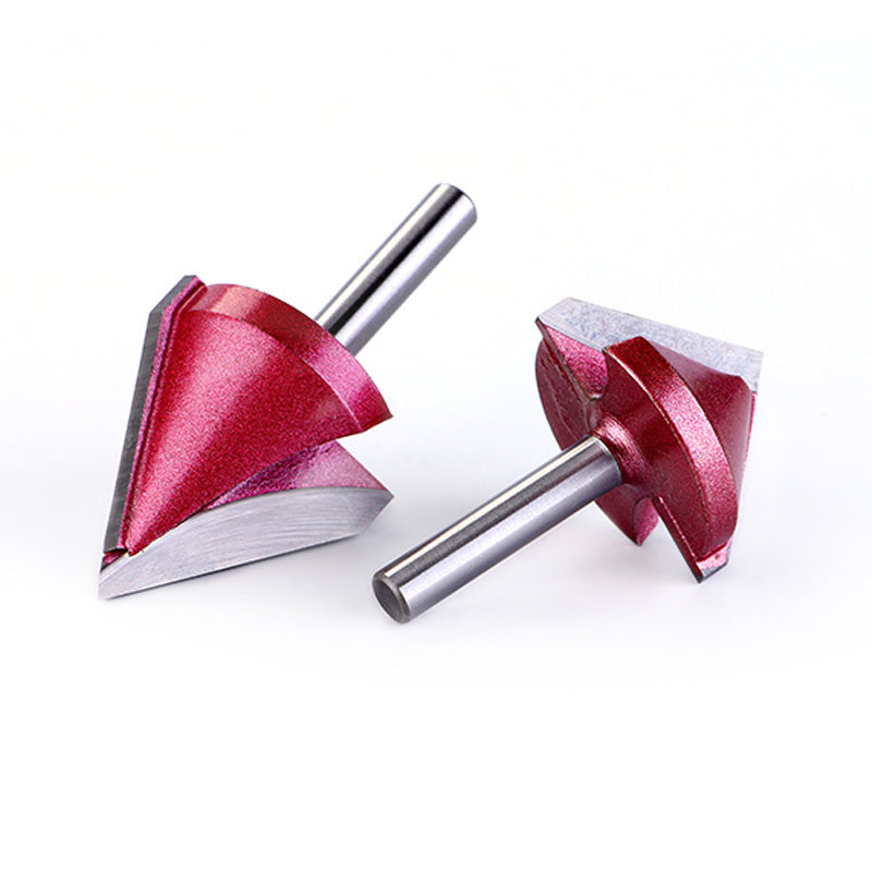 CNC Engraving 3D-V Bits Router 60/90/120/150 Degree 6-32mm V Groove Acrylic Wood chamfer Cutter