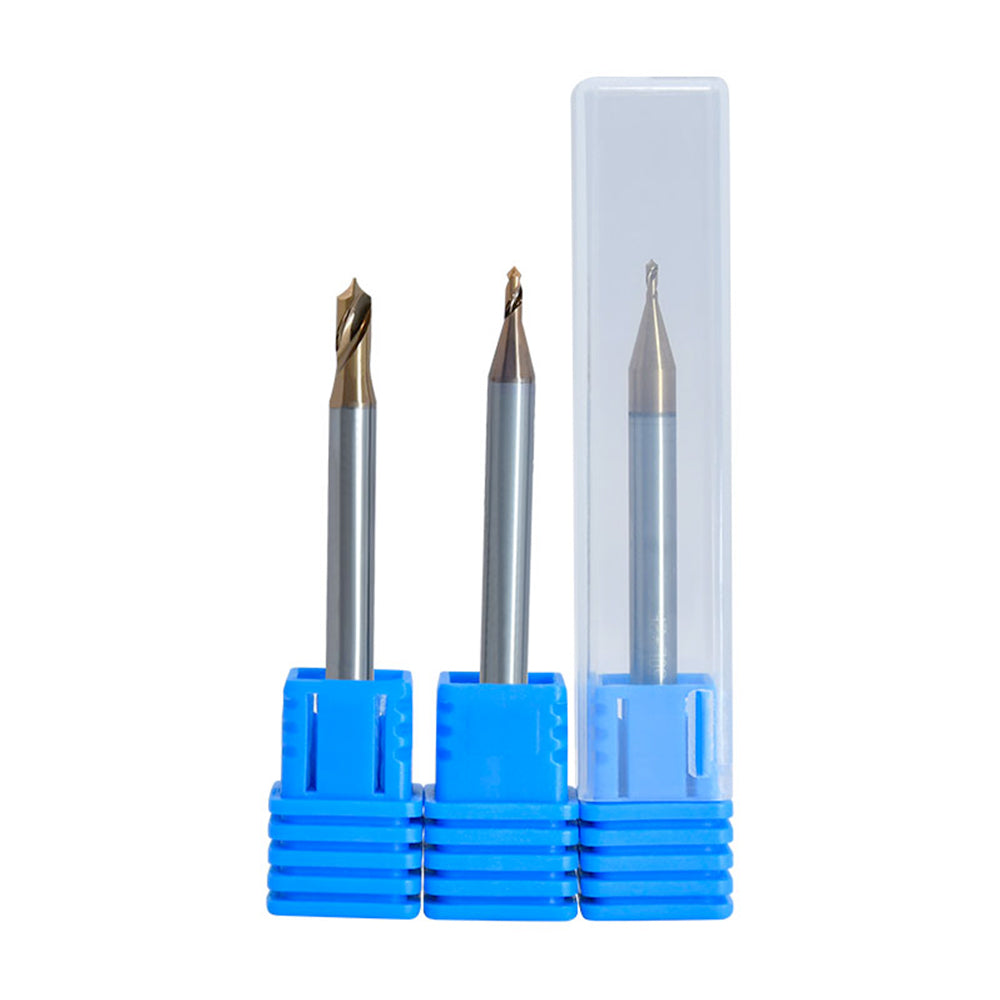 HRC55 tungsten steel centering drill 60/120/90 degree steel with center drill bit extended two edges fixed point drill chamfer