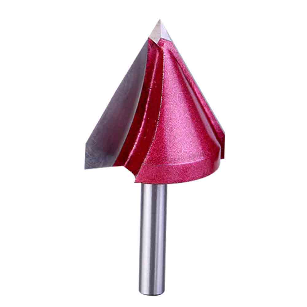 CNC Engraving 3D-V Bits Router 60/90/120/150 Degree 6-32mm V Groove Acrylic Wood chamfer Cutter