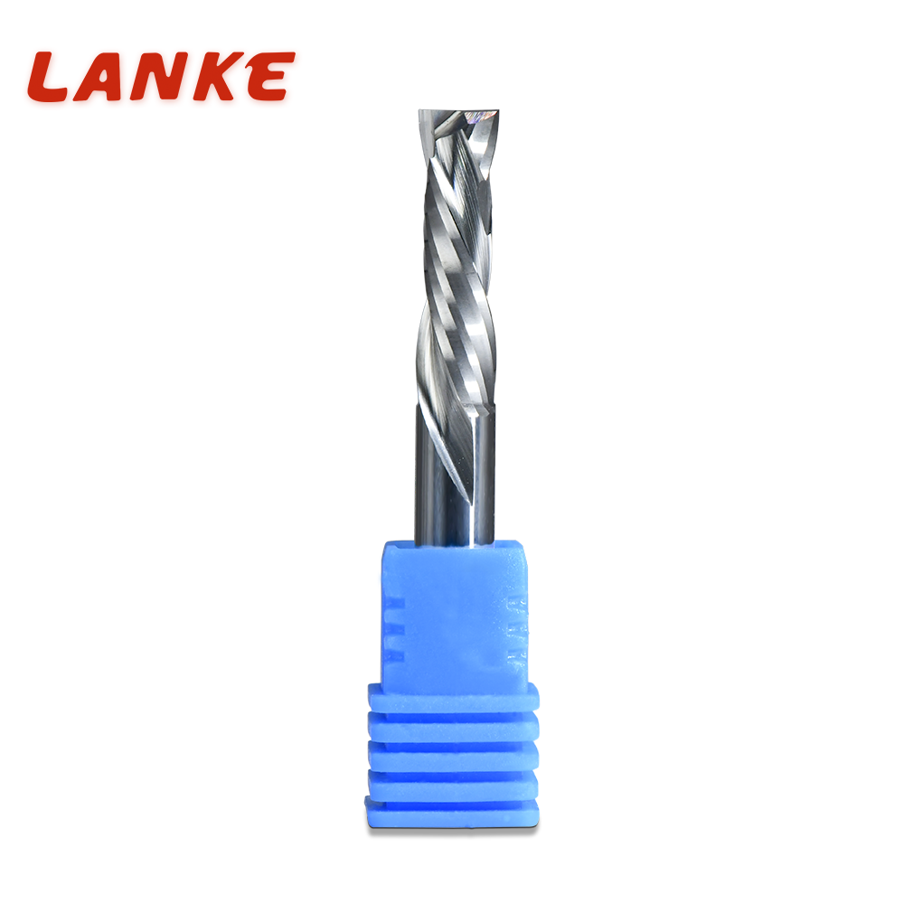 2 Flute up&down Cut Spiral Carbide Milling Cutters Compression Router Bits for CNC Router machine double flute sprial Composite EndMill