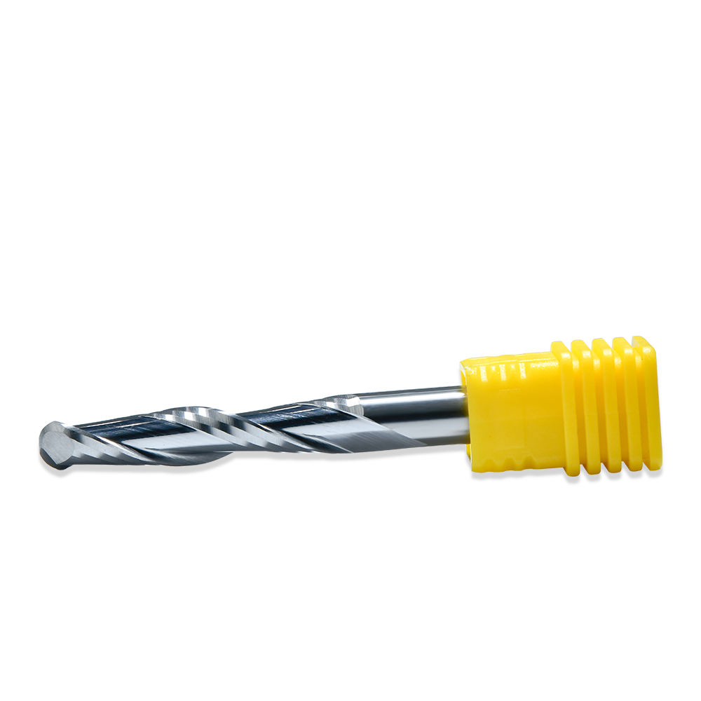 Tungsten Carbide 2 Flute Spiral Ball Nose End Mill CNC Router Bits For Wood Milling route tools Ball Nose Milling Cutters