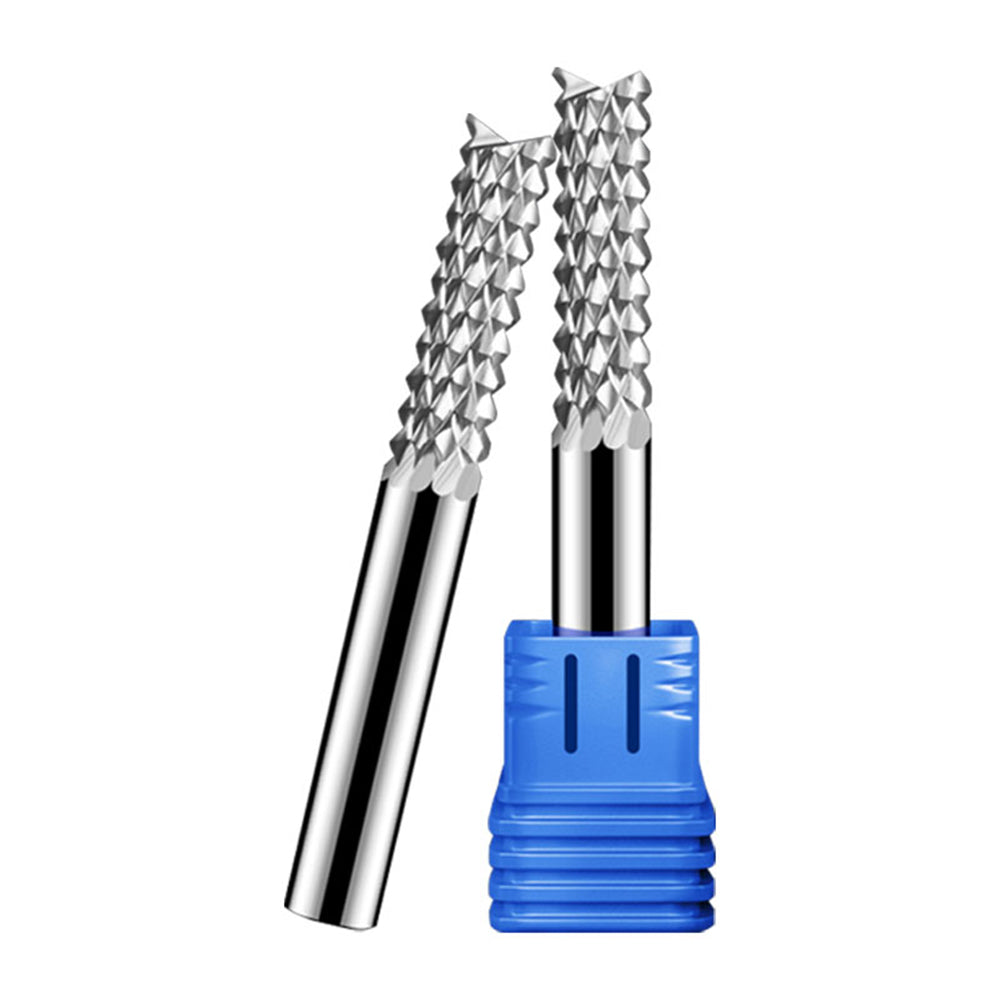 PCB Circuit Board Tungsten Steel Milling Cutter Carbide Corn Milling Cutter  Fish Tail Router Bits Glass fiber carbon fiber graphite material special milling cutter