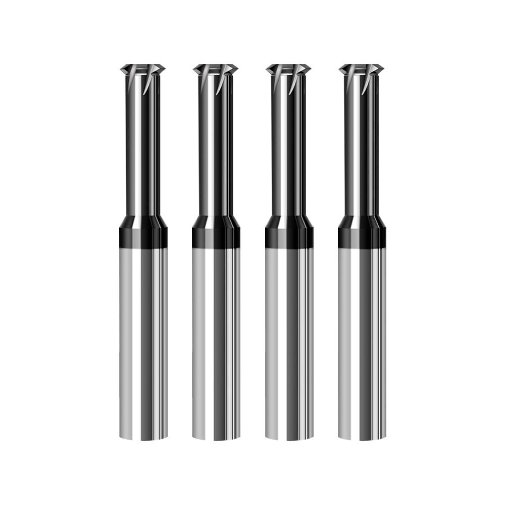 Metric Thread 60 Degree Tungsten Steel Single tooth Thread EndMill M1 M1.2 M1.4 M1.6 M2 M2.5 M3 M4 M5 M6 M8 M10 M12 M14 Thread Milling Cutter