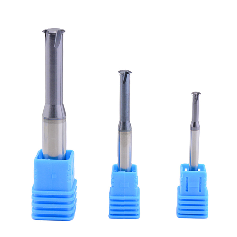 Metric Thread 60 Degree Tungsten Steel Single tooth Thread EndMill M1 M1.2 M1.4 M1.6 M2 M2.5 M3 M4 M5 M6 M8 M10 M12 M14 Thread Milling Cutter