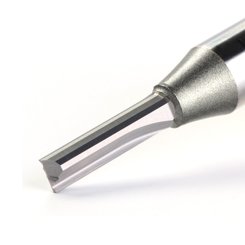 1/2 Shank TCT Straight End Mill 2 Flutes Milling Cutter Woodworking Carving Router Bits Wood Engraving Carbide CNC Tools